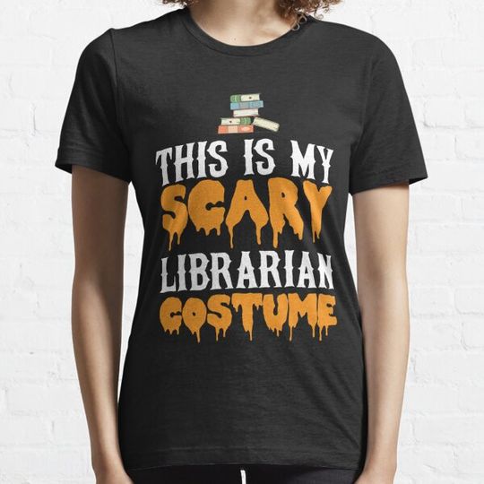 Discover This Is My Scary Librarian Costume T-shirts