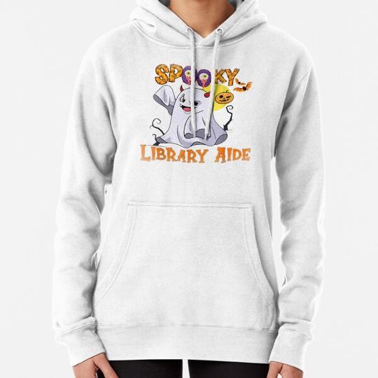 Discover spooky library aide Hoodies