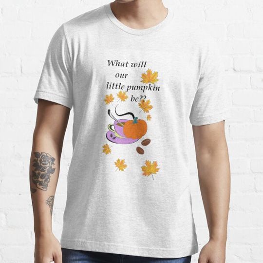 Discover What will our little pumpkin be, he or she T-shirts