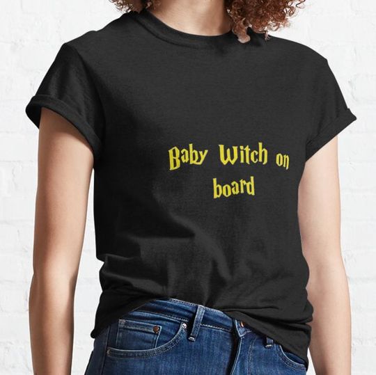 Discover Baby Witch on Board T-shirts