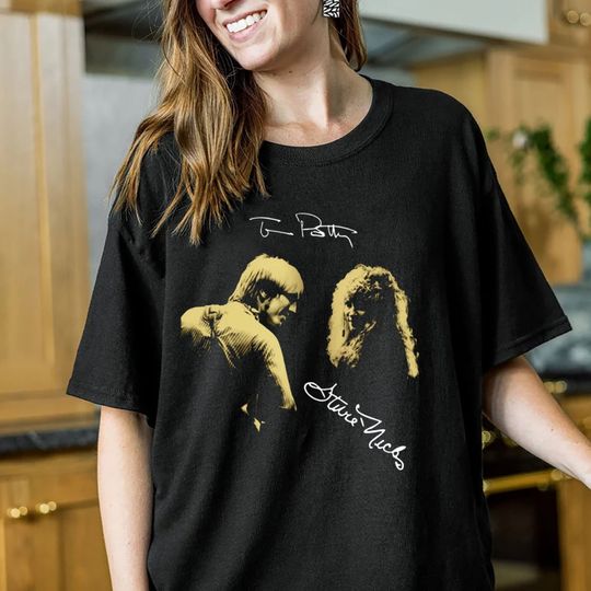 Discover Tom Petty Stevie Nicks Vintage Graphic Shirt