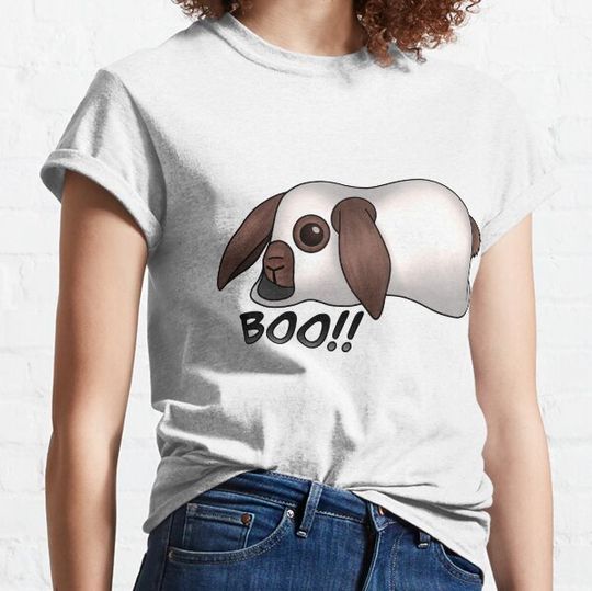 Discover Brown Ghost Bunny T-shirts