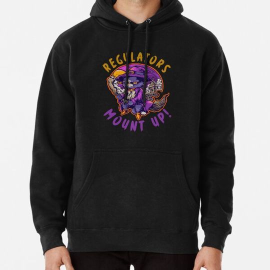 Discover Regulators Mount Up Halloween Witch Cat Hoodies