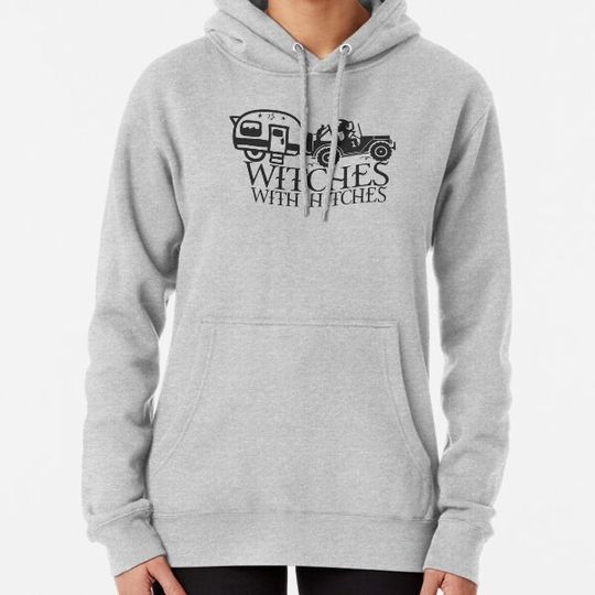 Discover Witches With Hitches Funny Halloween Camping Gift Camper Hoodies