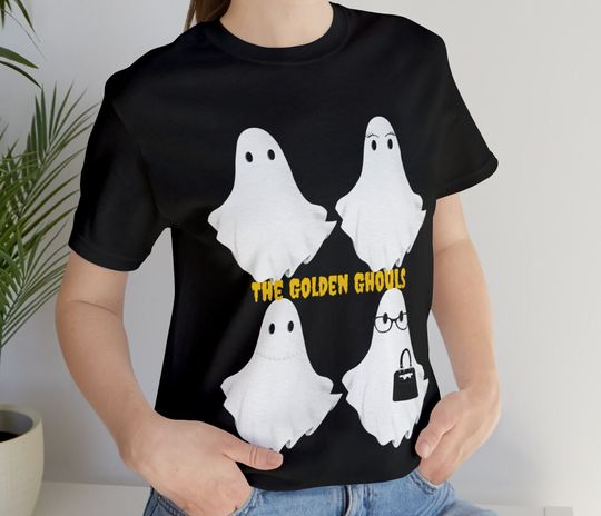 Discover Ghouls, Halloween, The Stay Golden, Funny, Graphic tee, Jersey Short Sleeve Tee