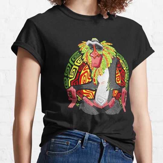 Discover Rafiki Geometric Rainbow T-shirts