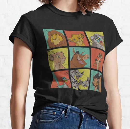 Discover Lion King Characters 90s T-shirts