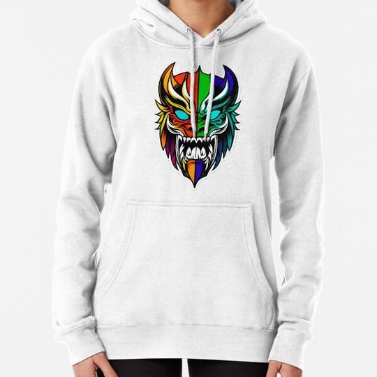 Discover Behind the devil's mask, fear, identity Hoodies