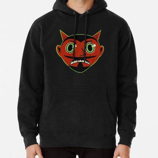 Discover Vintage Halloween Red Devil Hoodies