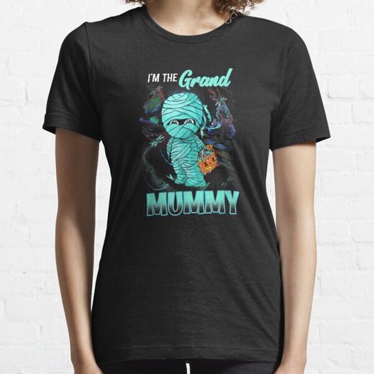 Discover Grandma Halloween I'm The Grand Mummy T-shirts
