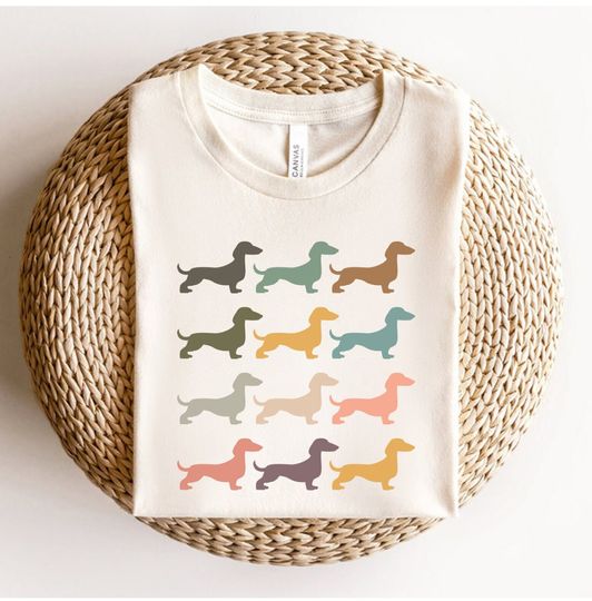 Discover Aesthetic Dachshund Dog Lover T-Shirt - Cute Pet Apparel
