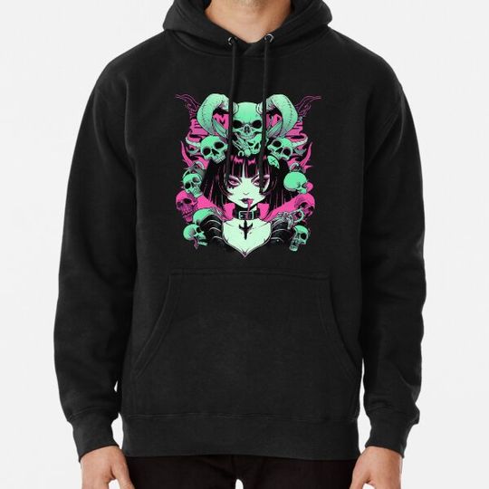 Discover Demon girl and her minions Hoodies