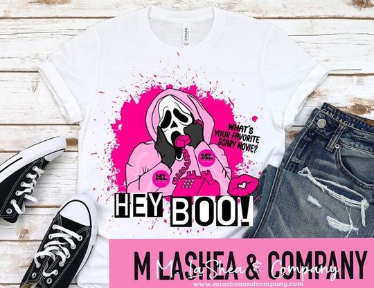 Discover Hey Boo Halloween Design Digital File