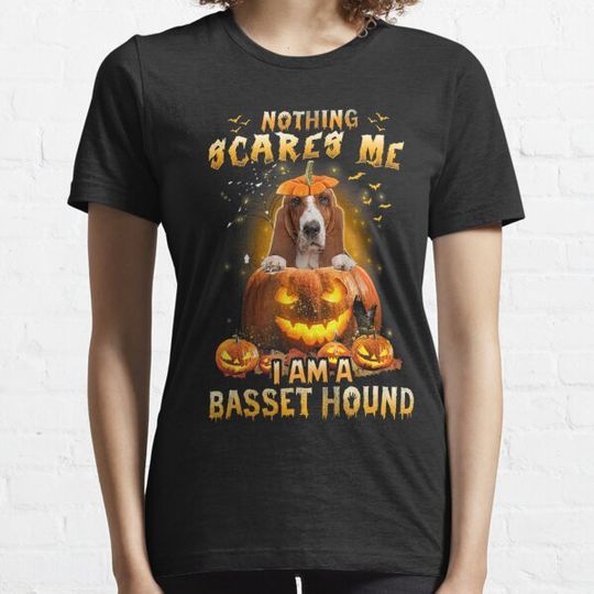 Discover Nothing Scares Me Im A Basset Hound Halloween Costume New T-shirts