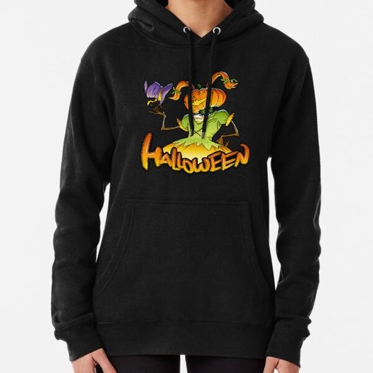 Discover Halloween Pumpkin Lady Hat Hand Classic T-shirt Hoodies