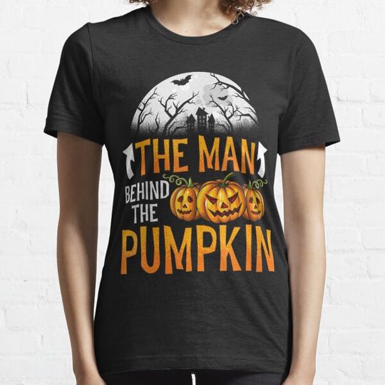 Discover The Man Behind The Pumpkin Halloween Baby Showers Party New T-shirts