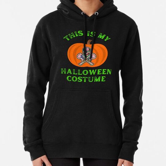 Discover This Is My Halloween Costume Skull Cross Bones Hoodies