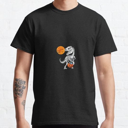 Discover Funny Dinosaur Witch Costume Tee