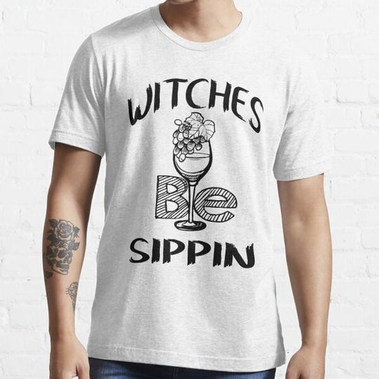 Discover Witches Be Sippin Cute Women's funny Halloween shirt T-shirts