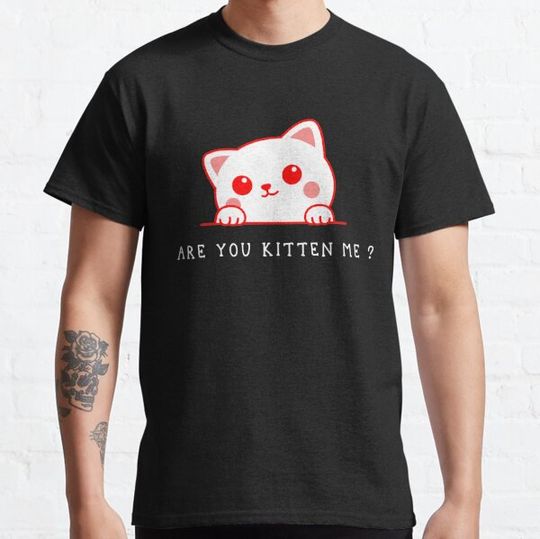 Discover Cat lover's Gift  are you kitten me ? Cat Women's T-shirts