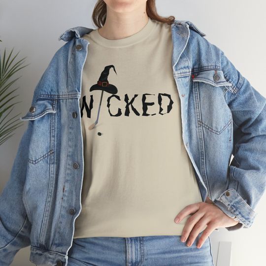 Discover Wicked Witch Hat Hockey Halloween Tee