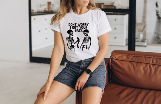 Discover Dont Worry I Got Your Back Shirt, Tis The Season Pumpkin Shirt, Kids Halloween Shirt Skeleton, Skeleton Hands Shirt, Halloween Sweatshirt