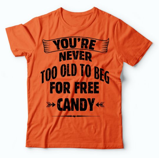Discover Funny Halloween Candy Trick or Treat T-Shirt