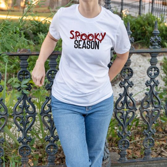 Discover Erie, Bloody, Gory Spooky Season, Halloween Party, Fall Graphic Shirt