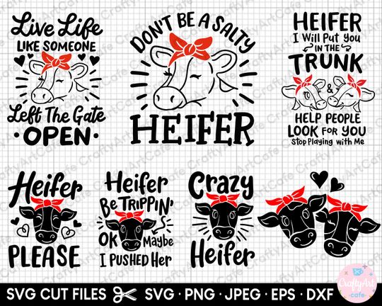 Discover Cow SVG Bundle for Design