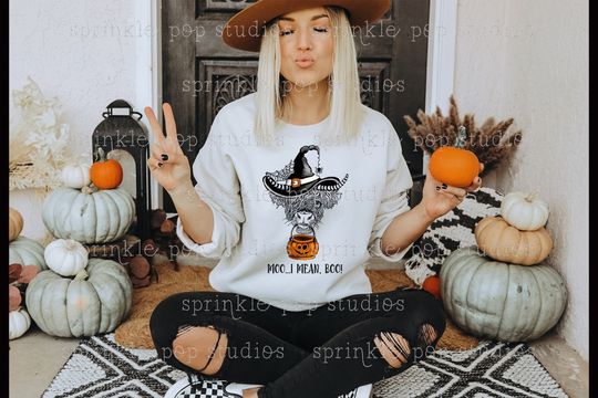 Discover Halloween Heifer Cow T-Shirt