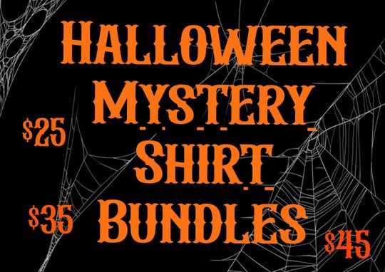 Discover Halloween Mystery Shirt Bundles