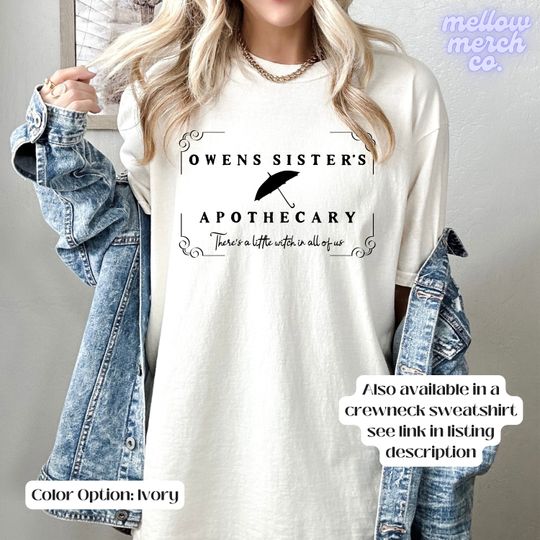 Discover Owens Sister's Apothecary Halloween Shirt