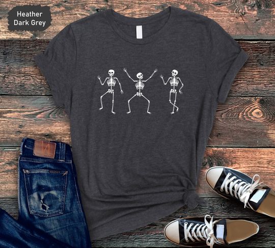 Discover Halloween Themed Shirts - Fun Skeleton Design