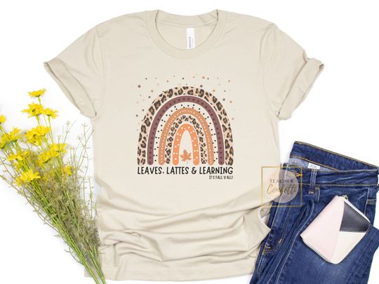 Discover Fall Rainbow Teacher Shirt