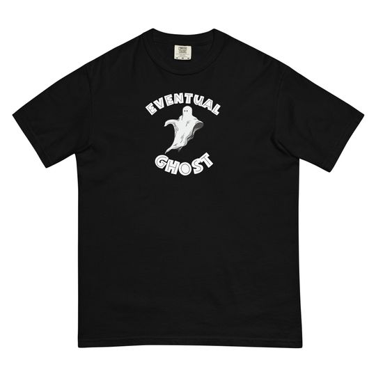 Discover Eventual Ghost  shirt, Future Ghost shirt, Mens garment-dyed heavyweight t-shirt, Trendy Halloween shirt, funny Graphic Tee