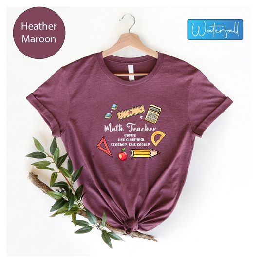 Discover Funny Math Teacher Gift Shirt