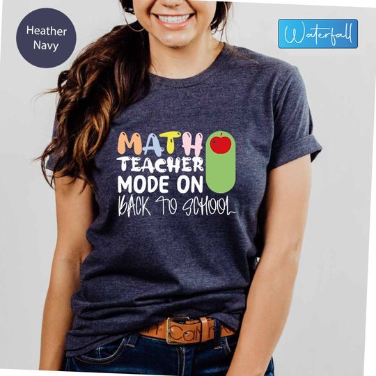 Discover Back To School Math Teacher Gift Shirt