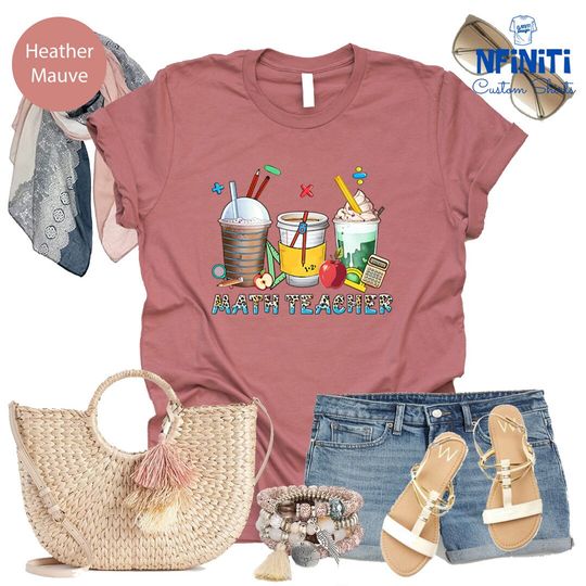 Discover Coffee Lover Math Teacher Shirt