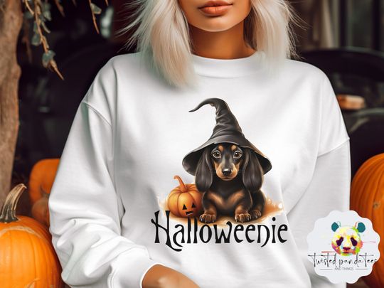 Discover Halloween Dachshund T-Shirt - Cute Graphic Tee