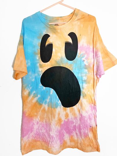 Discover Customizable Oversized Tie Dye Ghost Tee