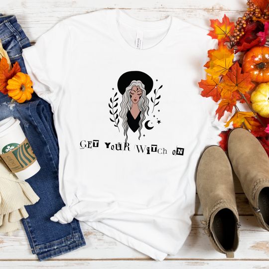 Discover Simple Witch Tee - Ideal for Halloween Celebration