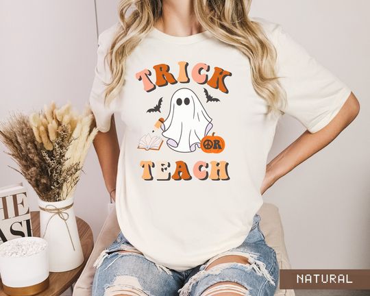 Discover Halloween Teacher Shirt - Trick or Teach Matching Gift