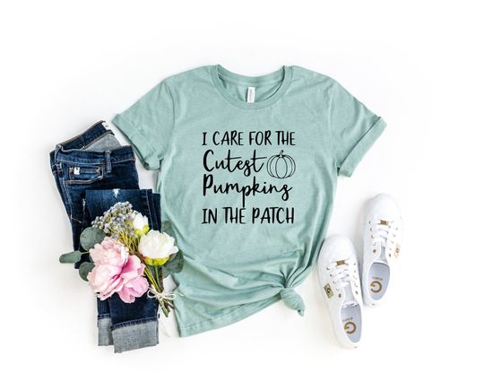 Discover I Care For The Cutest Pumpkins In The Patch Shirt, Boo Boo Crew, Pediatric Squad Halloween Nurse Halloween