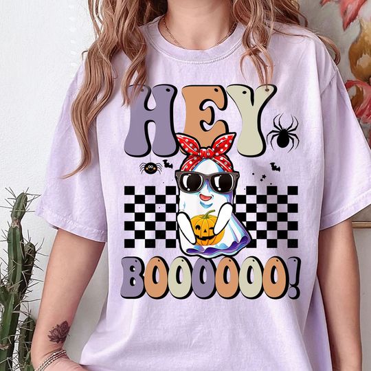 Discover Cute Boo Halloween Shirt - Spooky Design