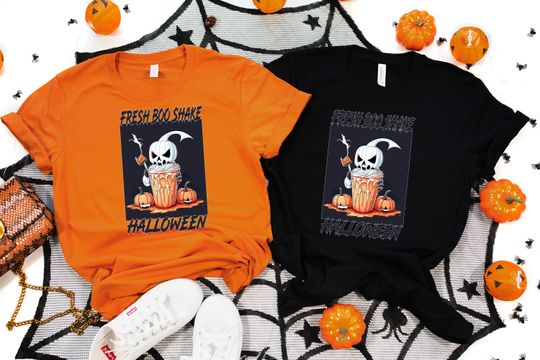 Discover Boo Squad Halloween Shirt - Fun and Spooky Design for Everyday Wear