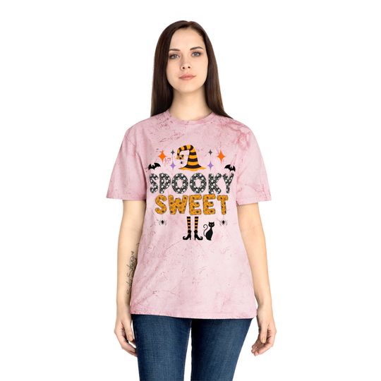 Discover Spooky Sweet - Halloween Themed - Color Blast T-Shirt