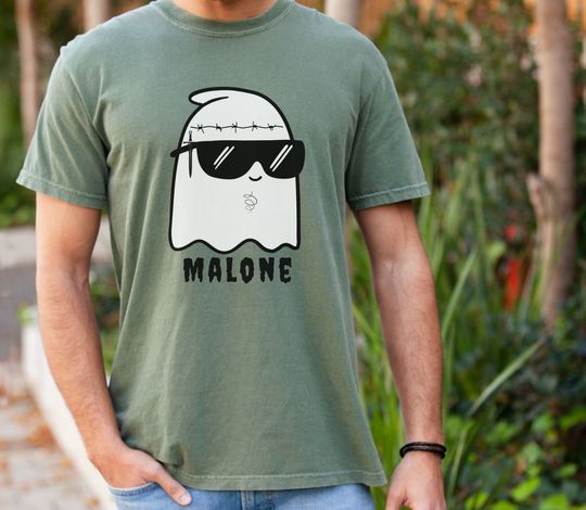 Discover Ghost Malone Halloween Costume Tee