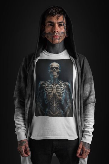 Discover Trendy Skeleton Tee for Gift Giving