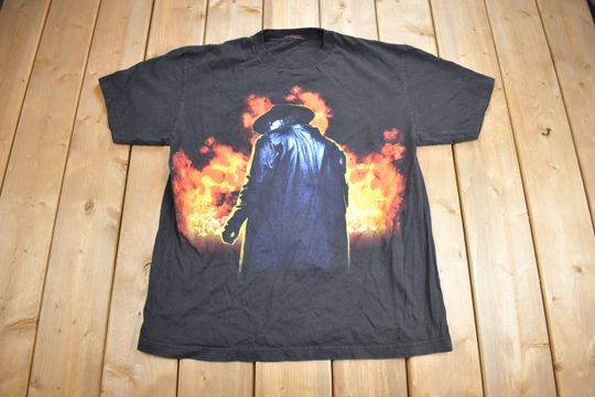 Discover Vintage 1990s Demon From Death Valley Undertake Wrestling T-Shirt / Vintage Undertake Shirt / Streetwear / 90s Wrestling T Shirt / Size XL