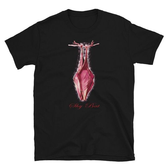 Discover Shy Bat Self-consciousness Vampire Goth Style Men's Short-Sleeve T-Shirt
